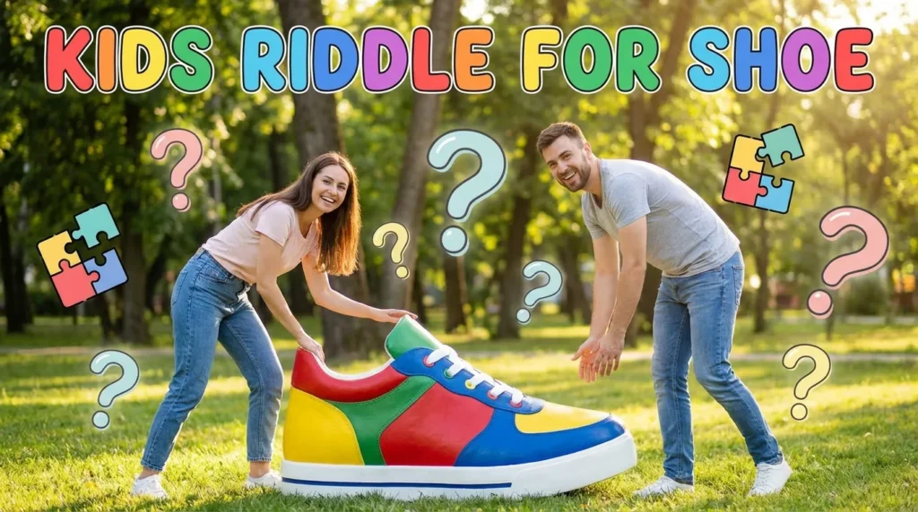 KIDS RIDDLE FOR SHOE