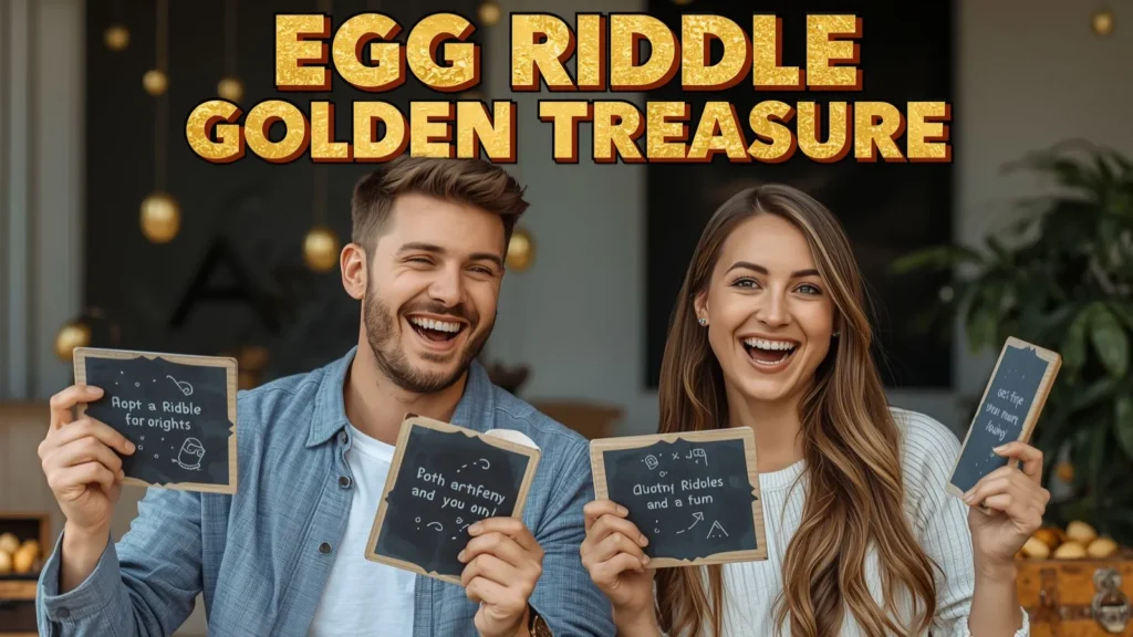 EGG RIDDLE GOLDEN TREASURE