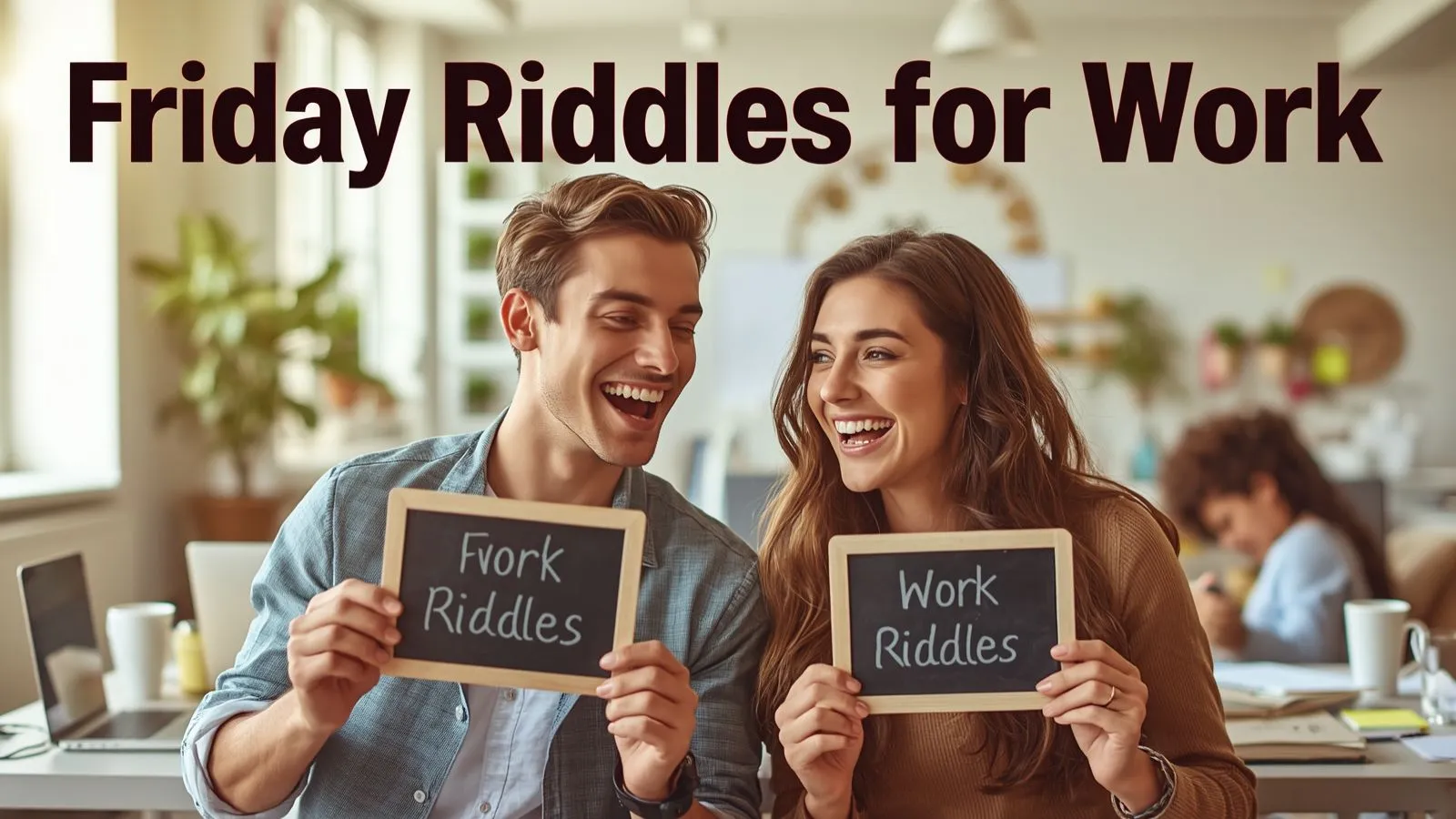 Friday Riddles for Work