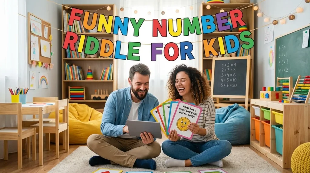FUNNY NUMBER RIDDLE FOR KIDS