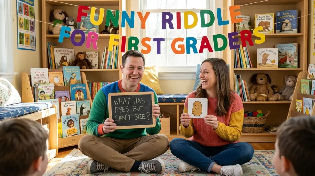FUNNY RIDDLE FOR FIRST GRADERS