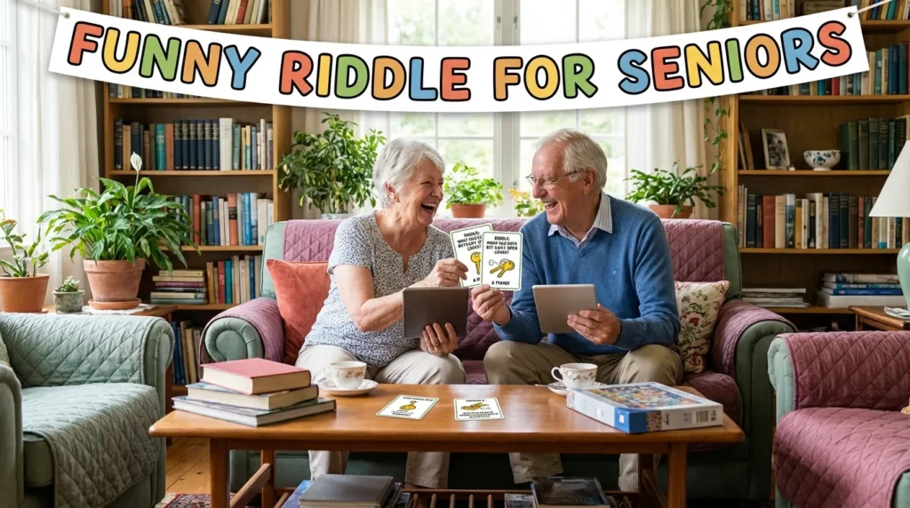 FUNNY RIDDLE FOR SENIORS