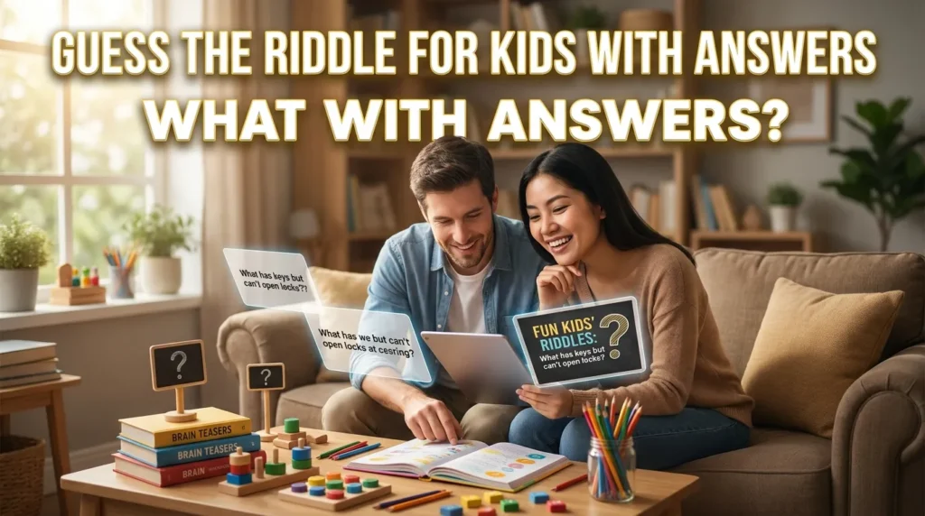 Guess the Riddle for Kids with Answers