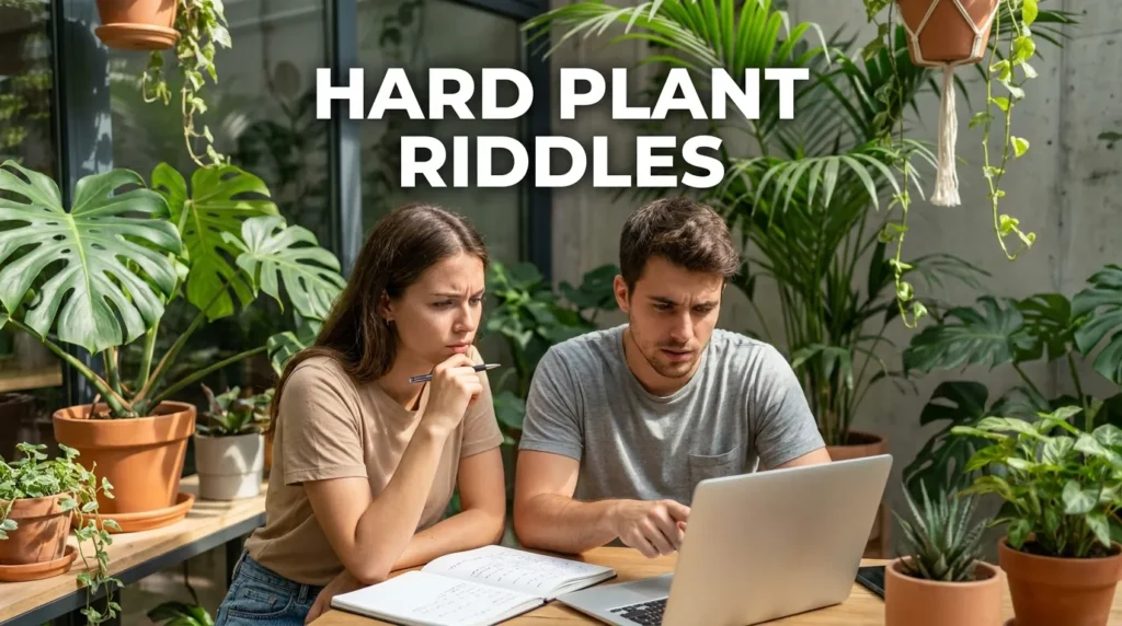 Hard Plant Riddles
