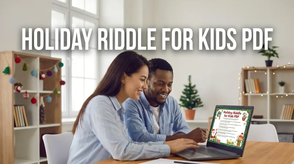 Holiday Riddle for Kids PDF