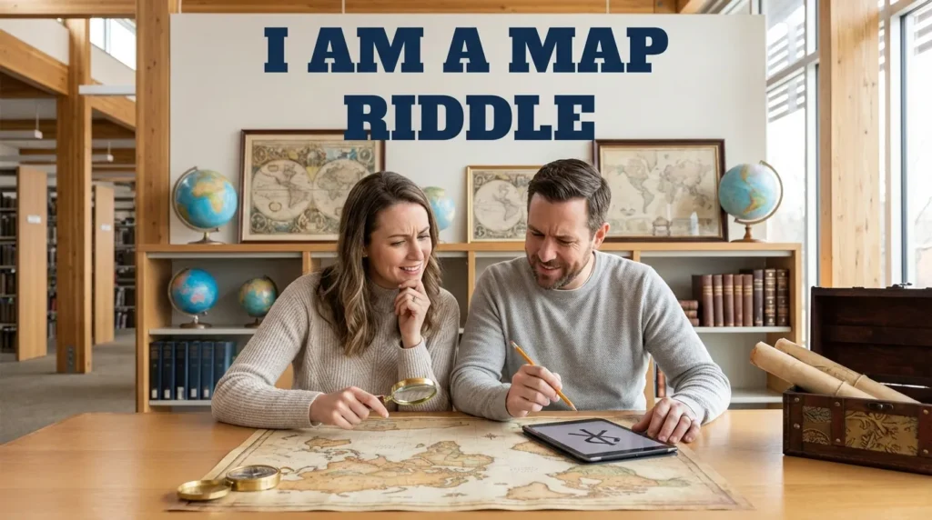 I AM A MAP RIDDLE