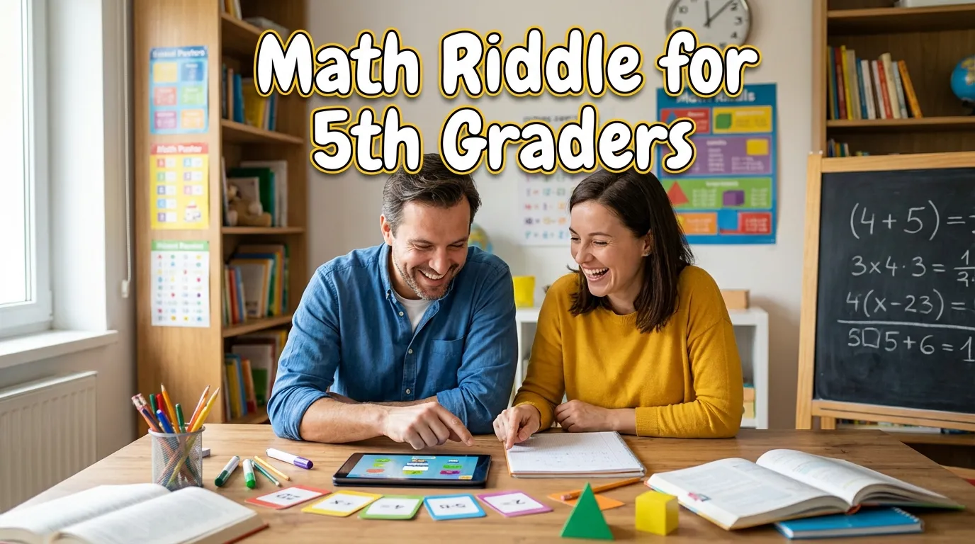 Math Riddle for 5th Graders