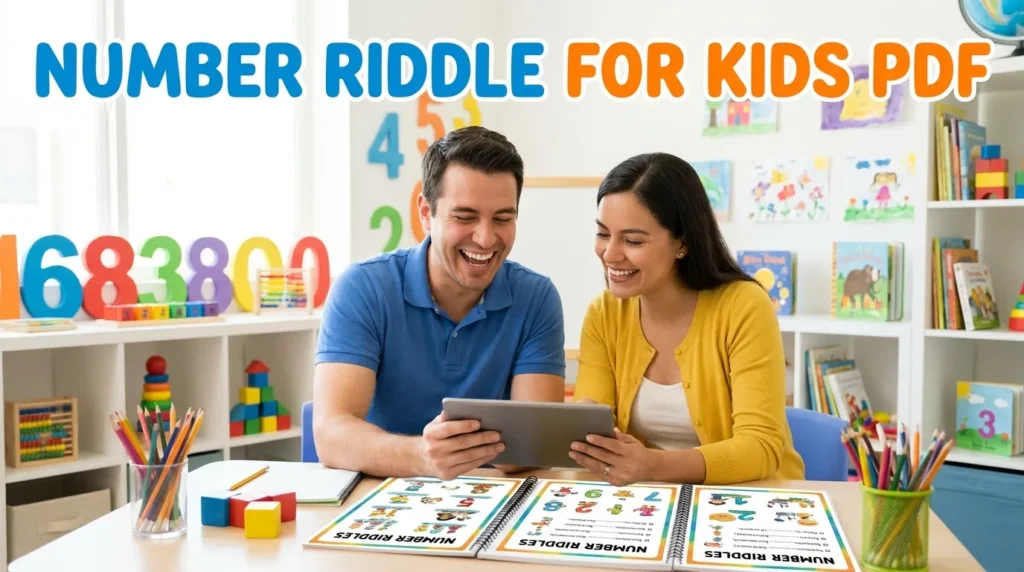 NUMBER RIDDLE FOR KIDS PDF