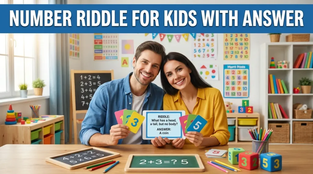 NUMBER RIDDLE FOR KIDS WITH ANSWER
