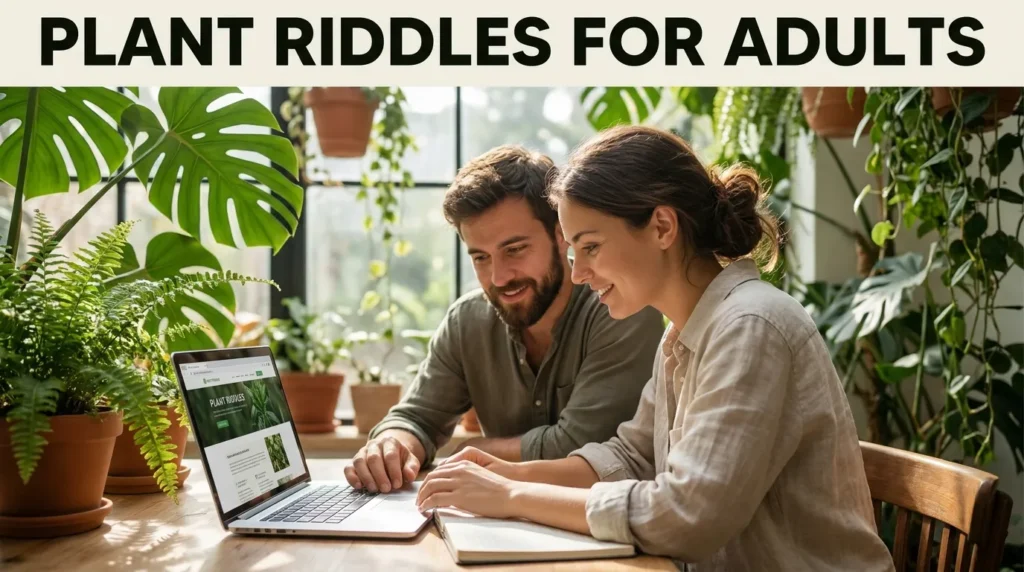 Plant Riddles for Adults