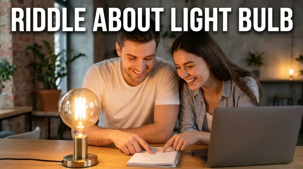 Riddle About Light Bulb
