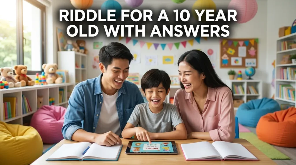 Riddle for a 10 Year Old with Answers