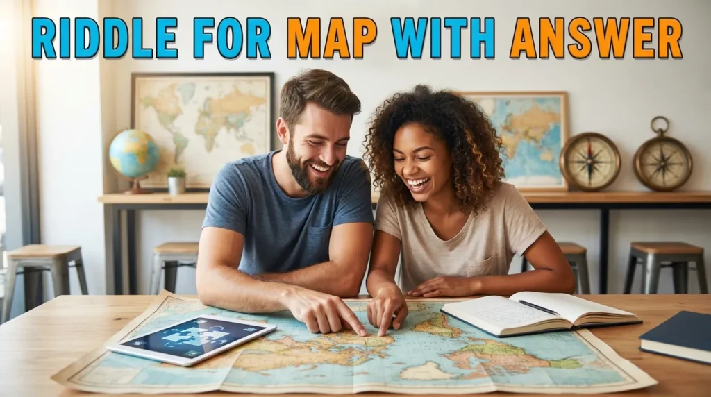 RIDDLE FOR MAP WITH ANSWER