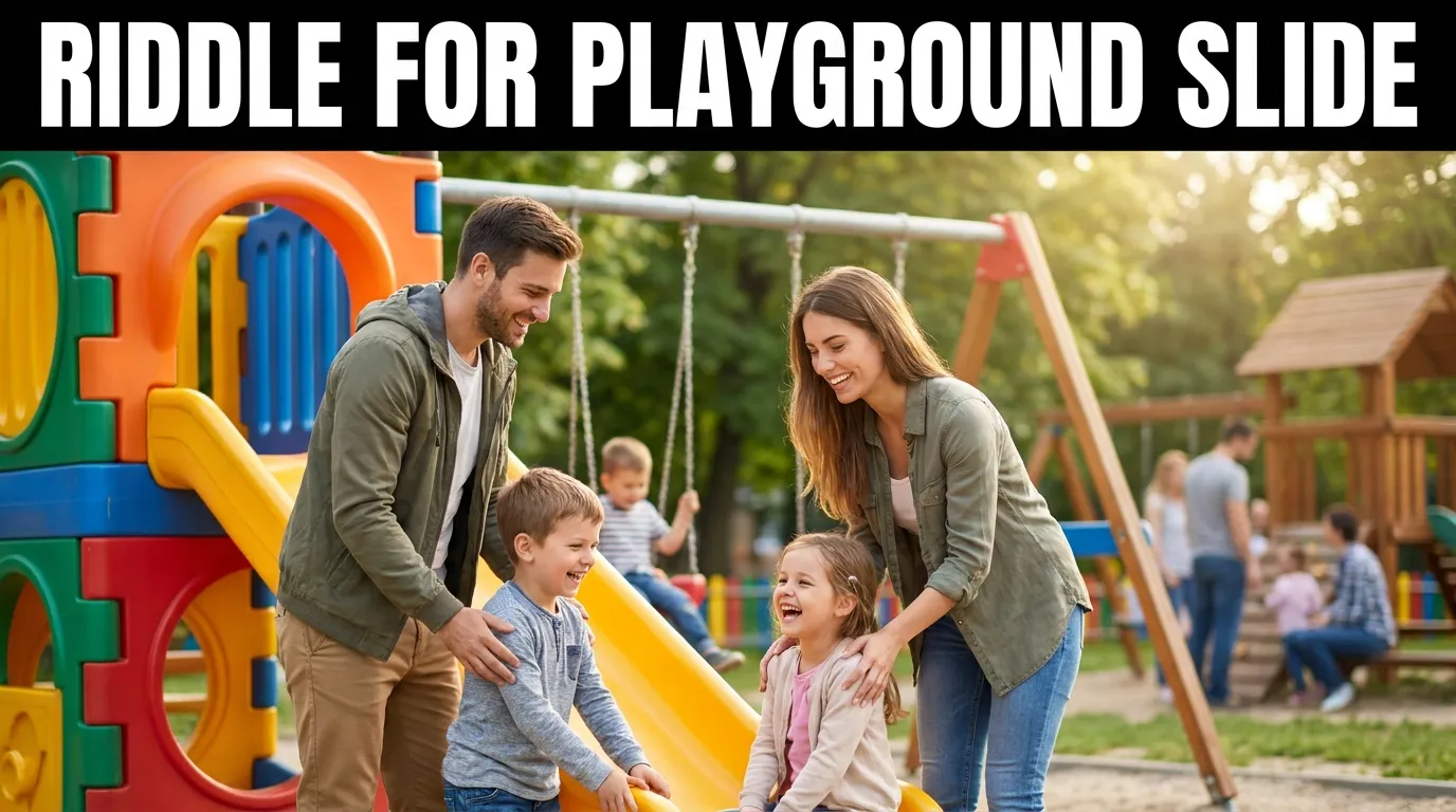 Riddle for Playground Slide