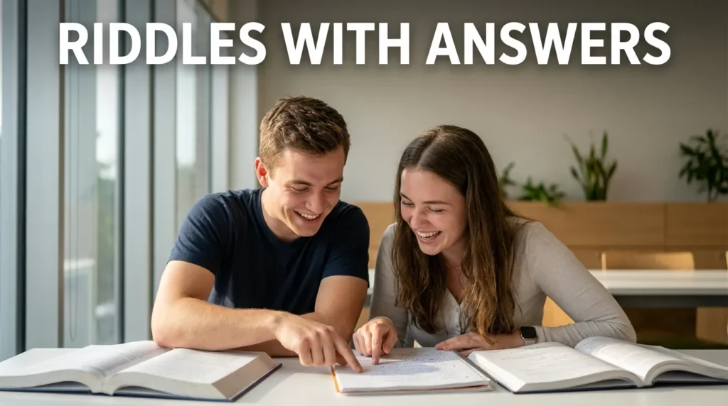 RIDDLES WITH ANSWERS