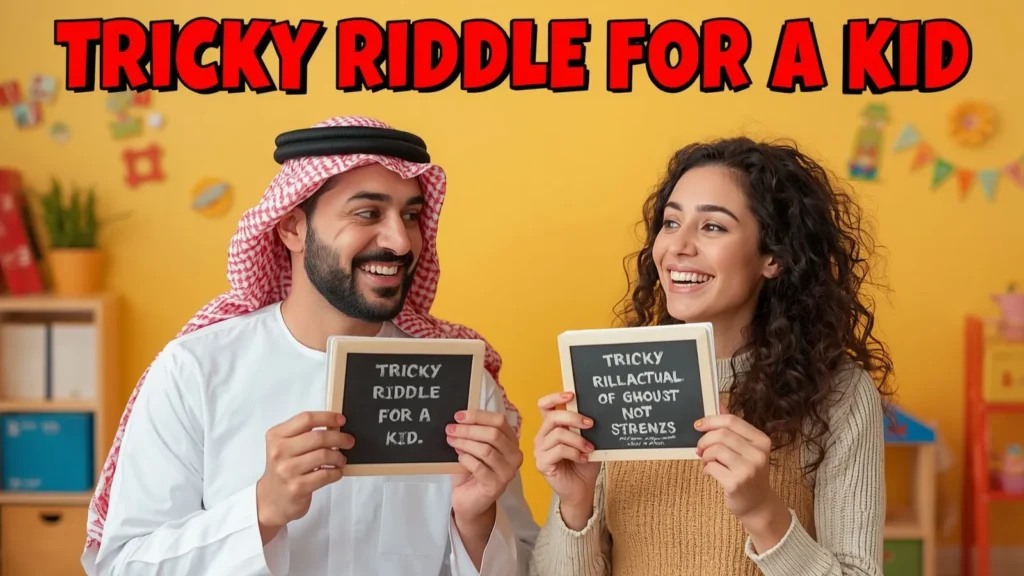 TRICKY RIDDLE FOR A KID