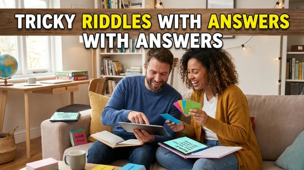 TRICKY RIDDLES WITH ANSWERS
