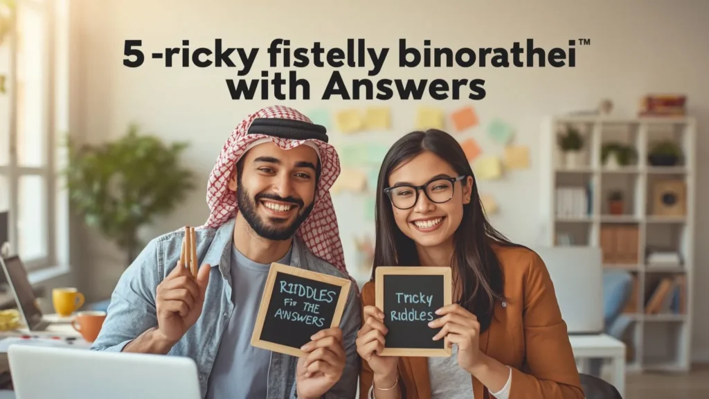  Tricky Riddles with Answers