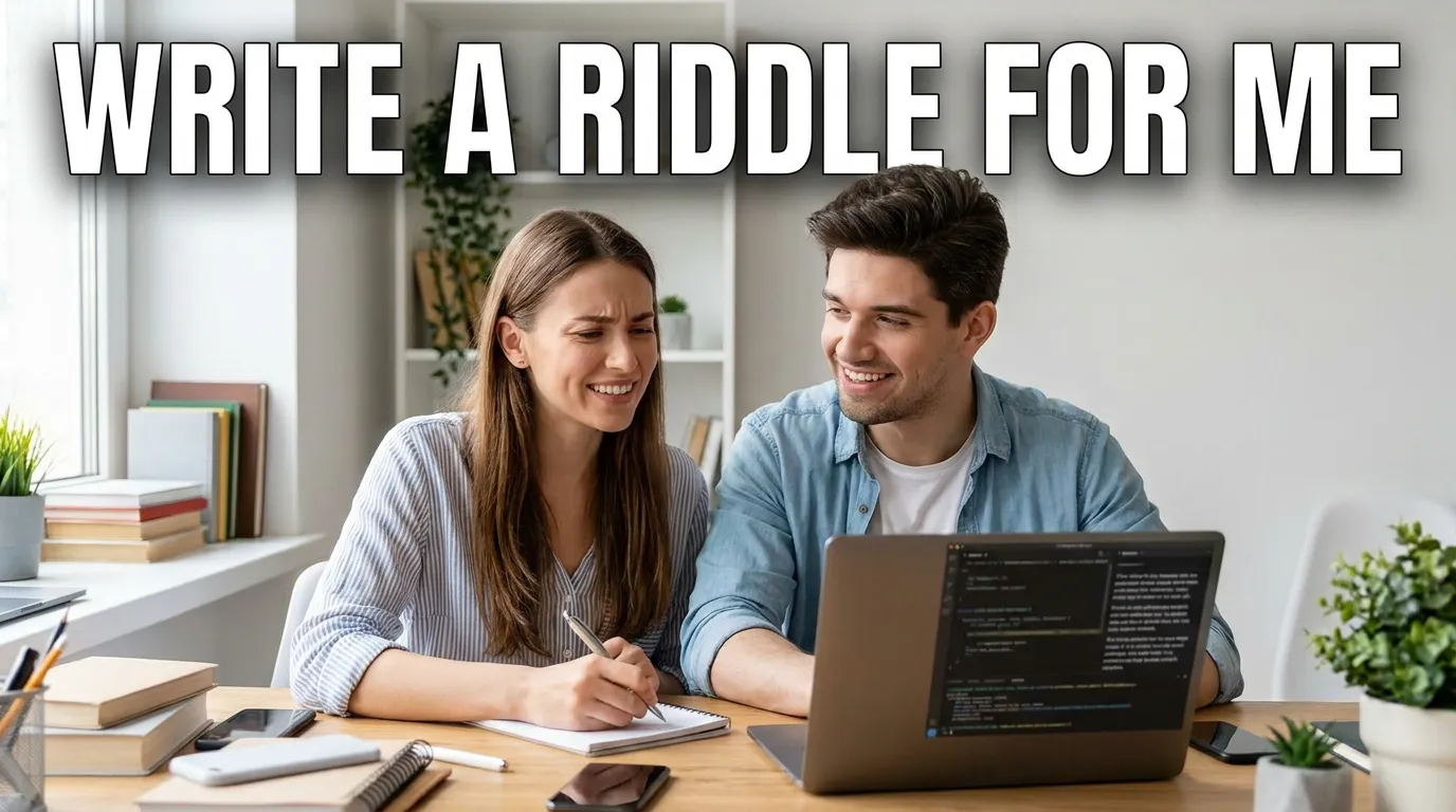 Write a Riddle for Me