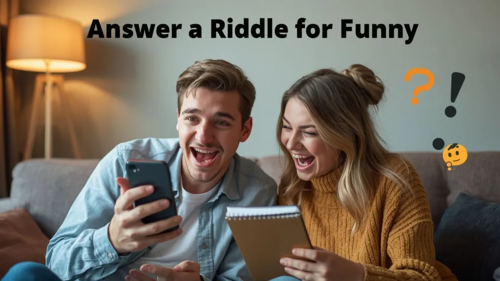 Answer a Riddle for Me Funny