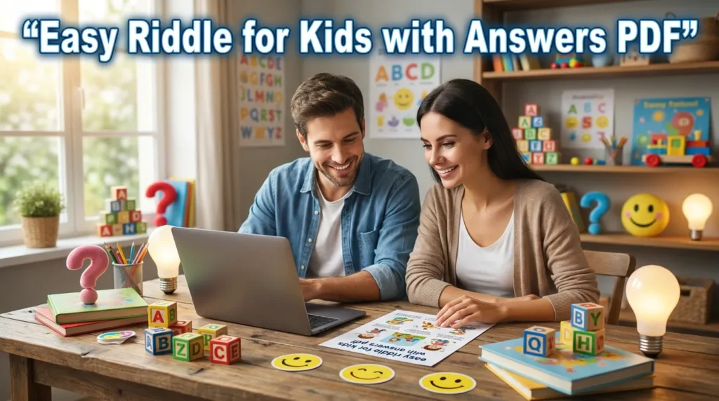 Easy Riddle for Kids with Answers PDF