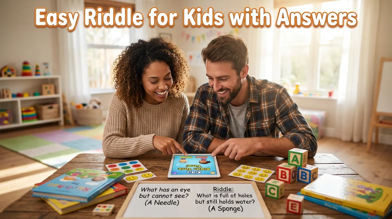Easy Riddle for Kids with Answers