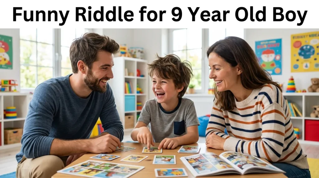 Funny Riddle for 9 Year Old Boy 