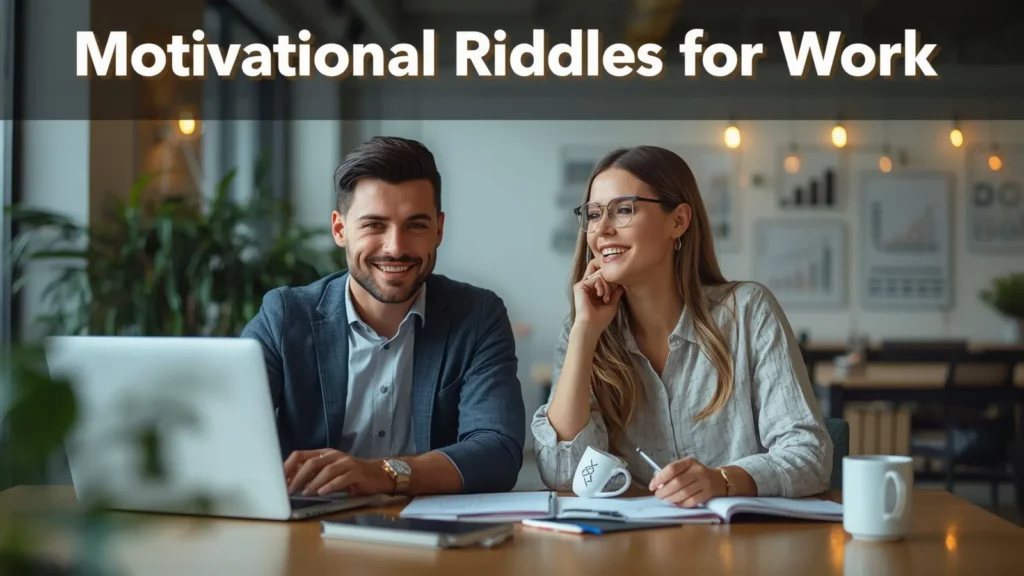 Motivational Riddles for Work