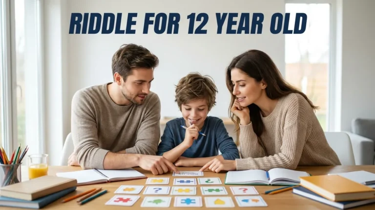 Riddle for 12 Year Old