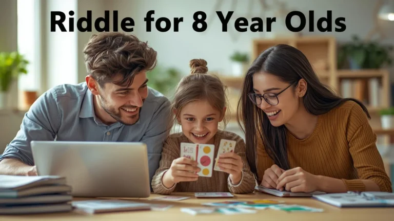 Riddle for 8 Year Olds