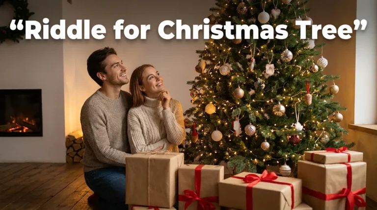 Riddle for Christmas Tree