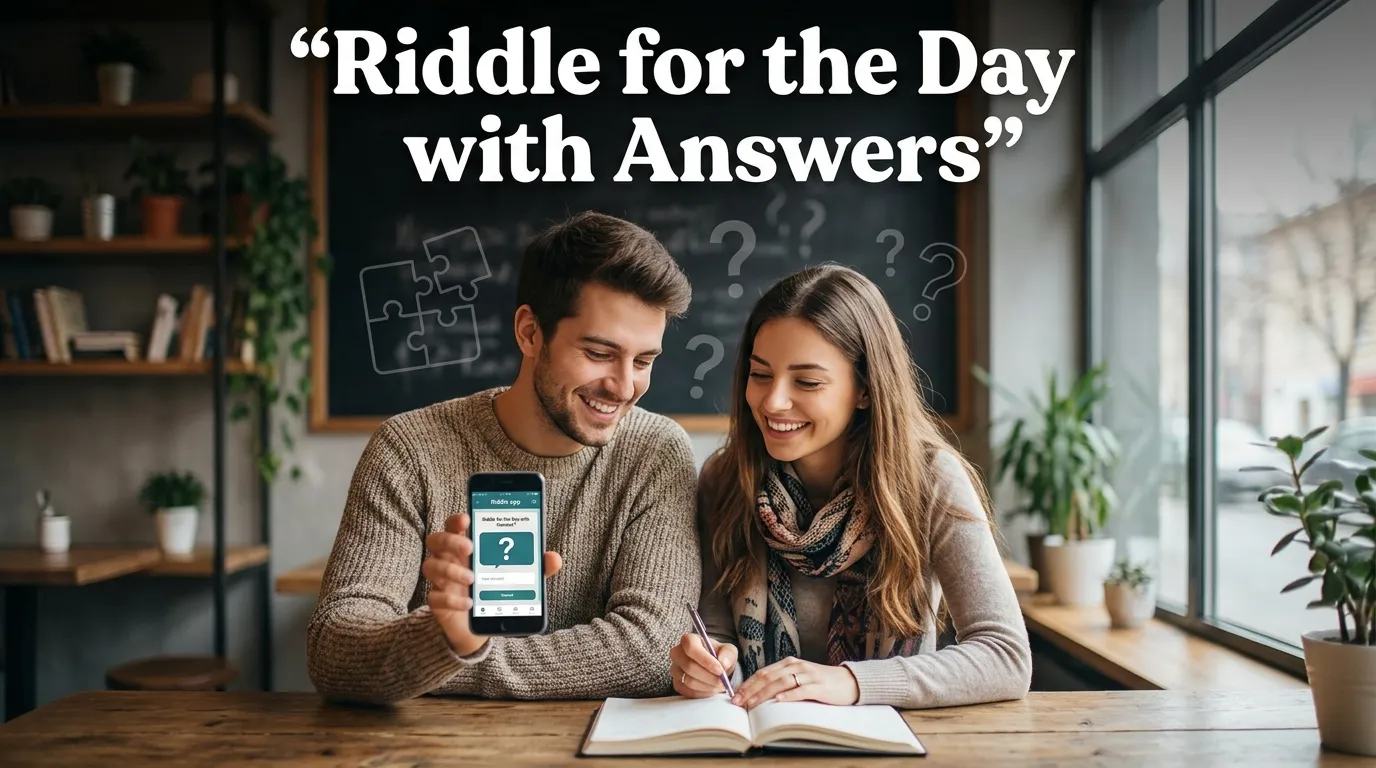 Riddle for the Day with Answers