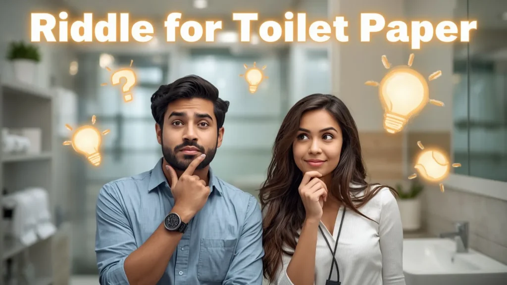 Riddle for Toilet Paper