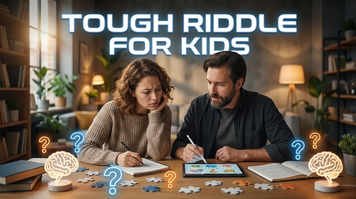 Tough Riddle for Kids