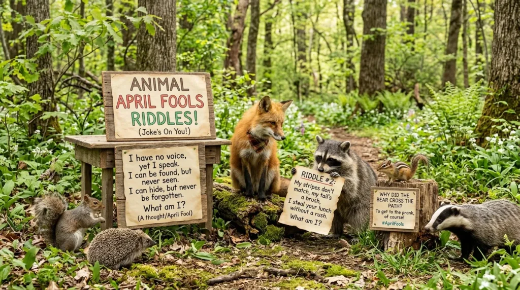 Animal April Fools Riddles