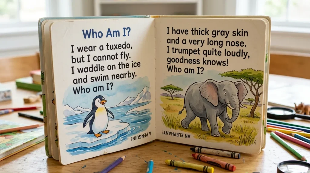 Animal Book Riddles