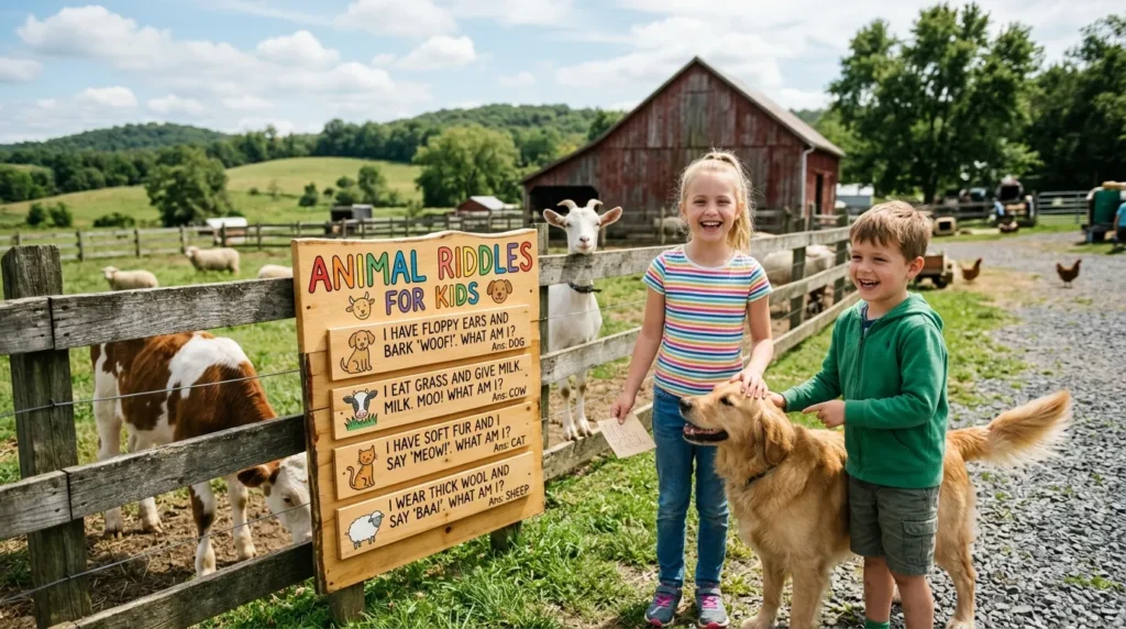 Animal Riddles for Kids 🐶
