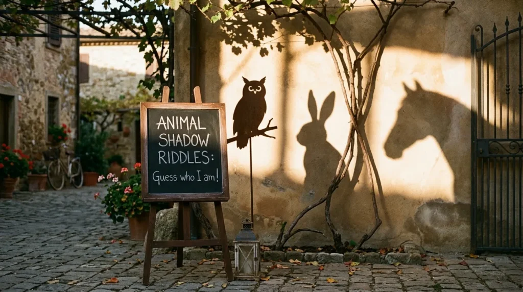 Animal Shadow Riddles