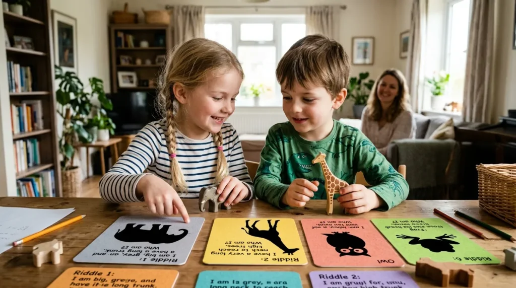 Animal Shape Riddles