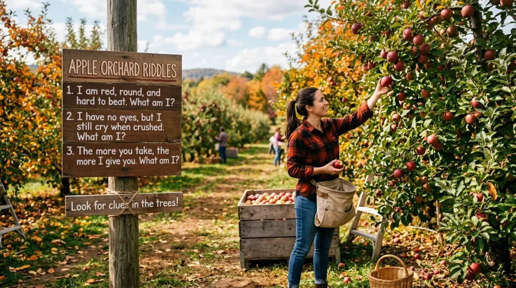 Apple Picking Riddles