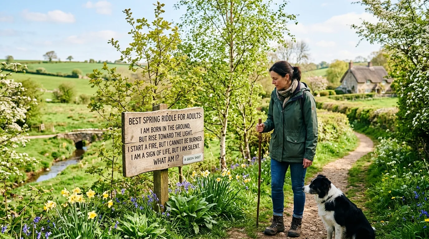 Best Spring Riddle for Adults