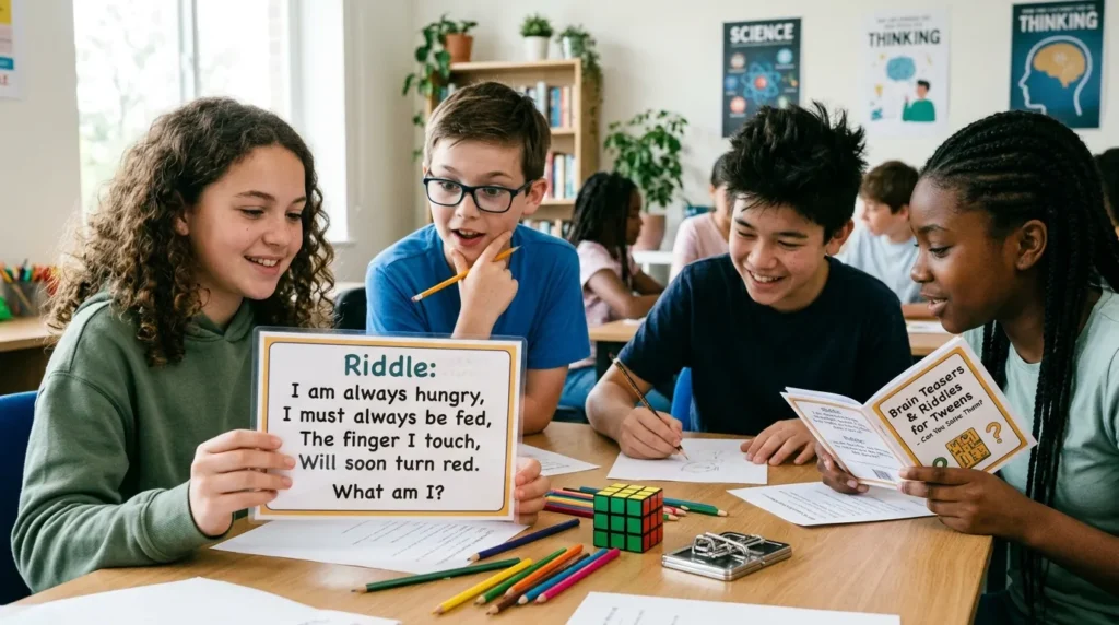 Brain Teaser Riddles for Tweens
