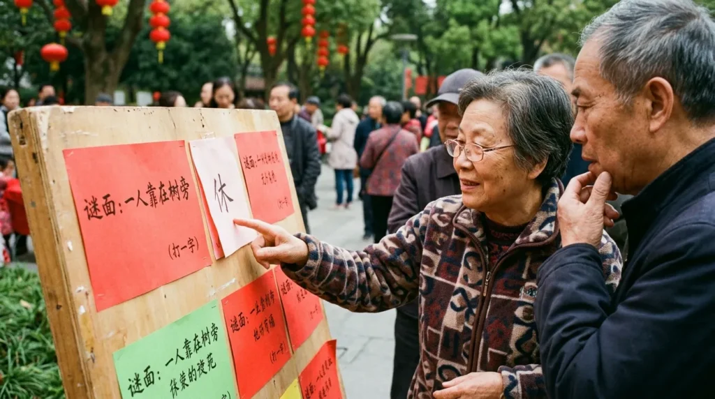 Chinese Character N Meaning Riddles