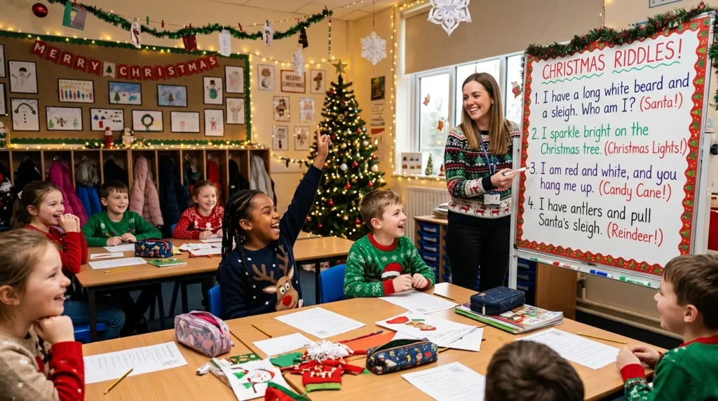 Christmas Classroom Riddles