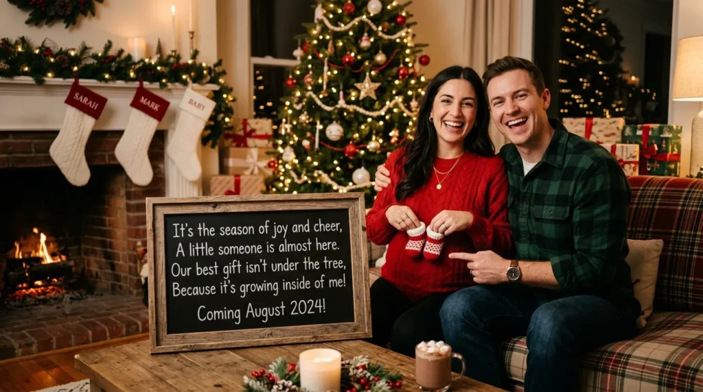Christmas Pregnancy Announcement Riddles