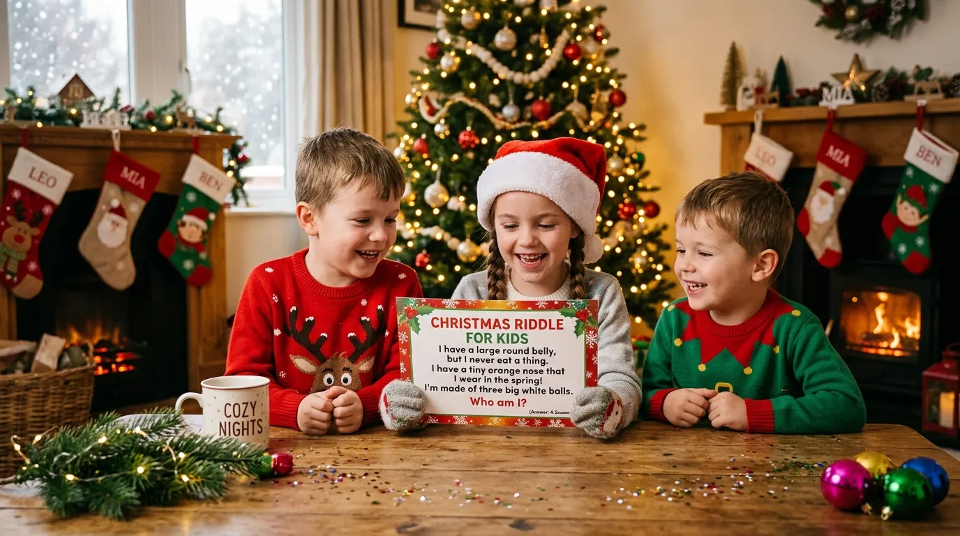 Christmas Riddle for Kids