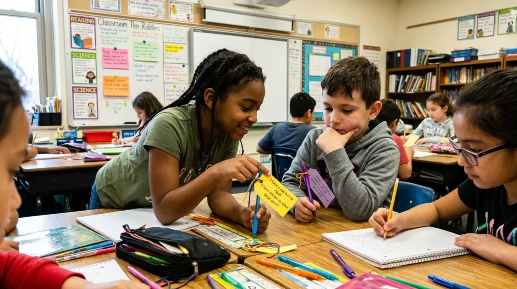 Classroom Pen Riddles