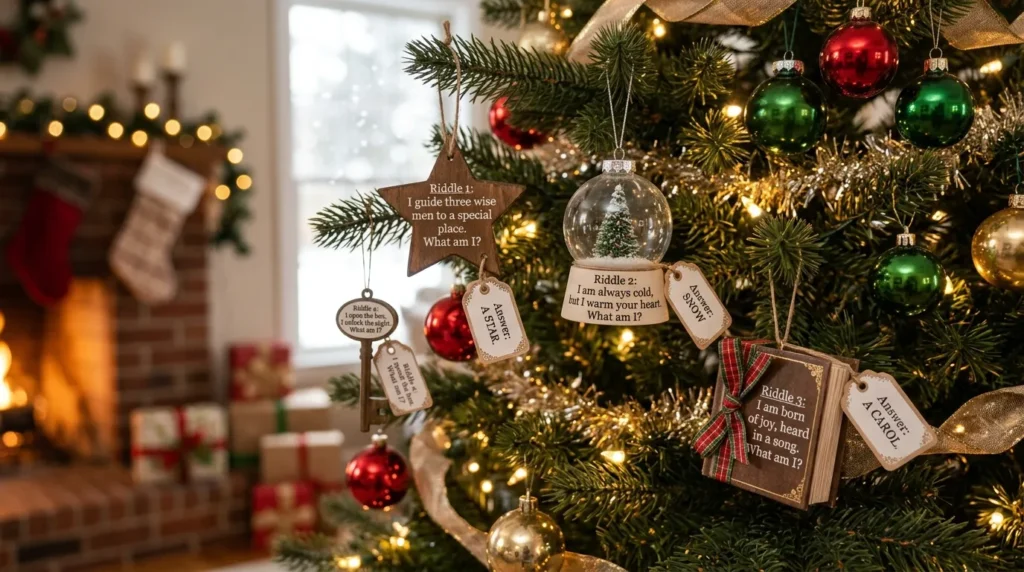 Clever Christmas Ornament Riddles