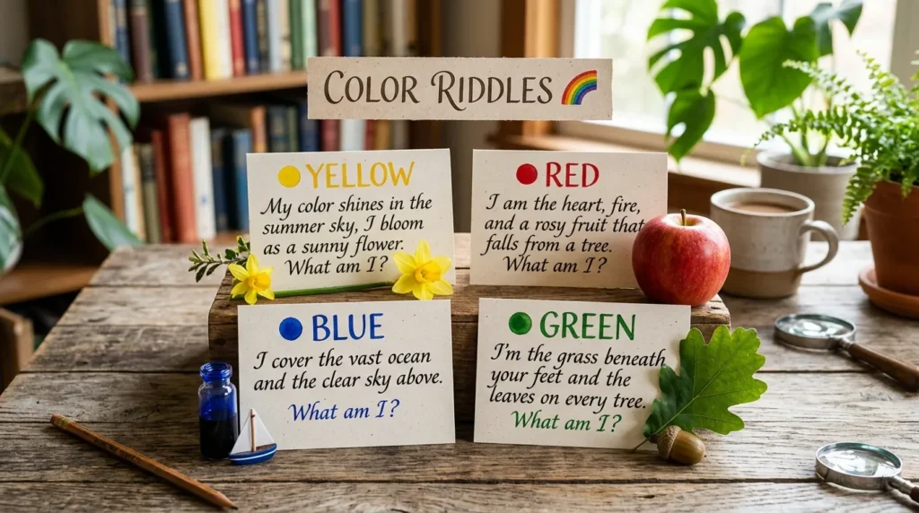 Color Riddles  For Kids🌈