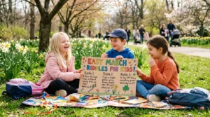 Easy March Riddles for Kids